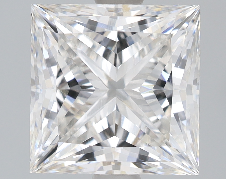 2.07 Carat Certified Loose Lab Grown CVD Diamond Princess G Color VVS2 Clarity