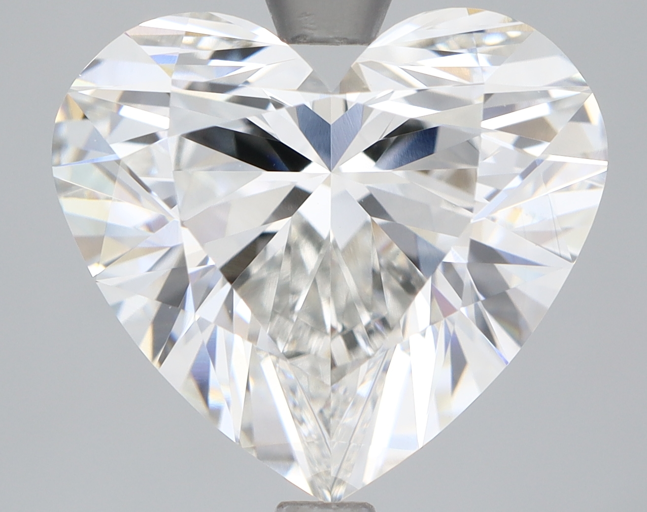 4.00 Carat Certified Loose Lab Grown CVD Diamond Heart G Color VVS2 Clarity