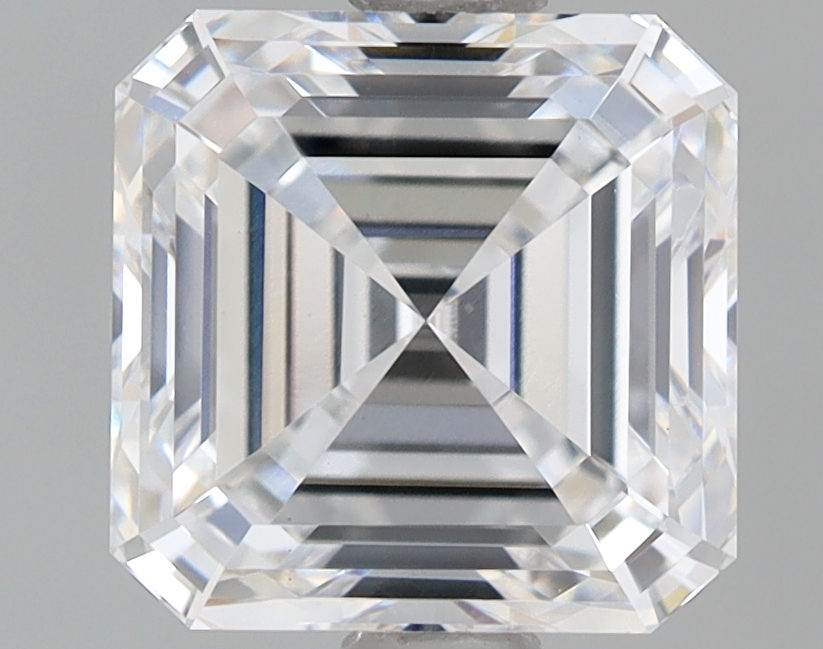 1.51 Carat Certified Loose Lab Grown CVD Diamond Asscher E Color VS1 Clarity