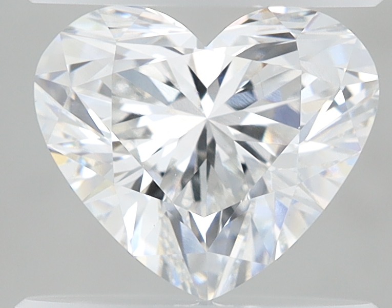 2.06 Carat Certified Loose Lab Grown CVD Diamond Heart VS1 Color F Clarity