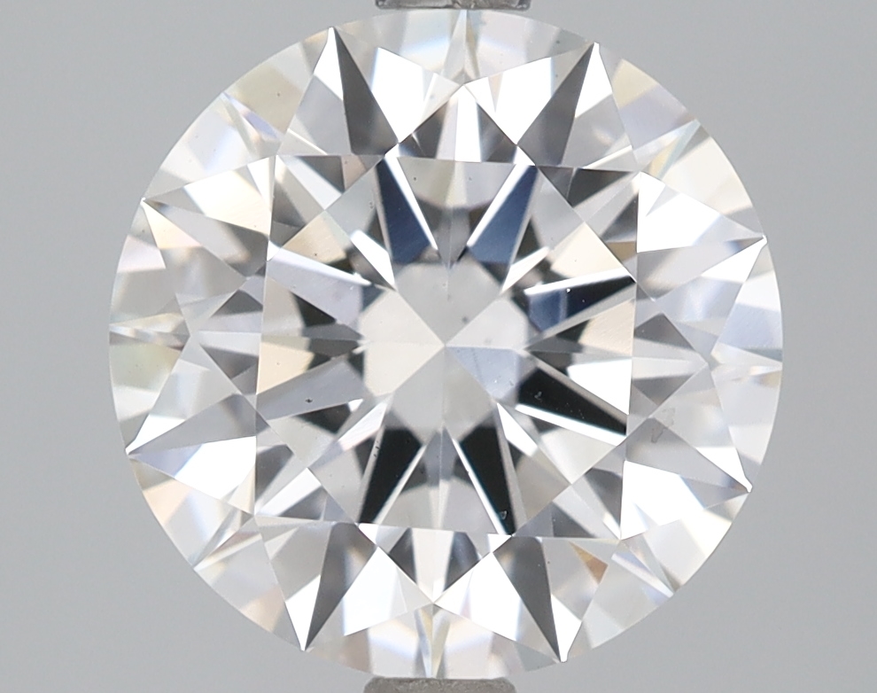 2.84 Carat Certified Loose Lab Grown CVD Diamond Round VS2 Color G Clarity