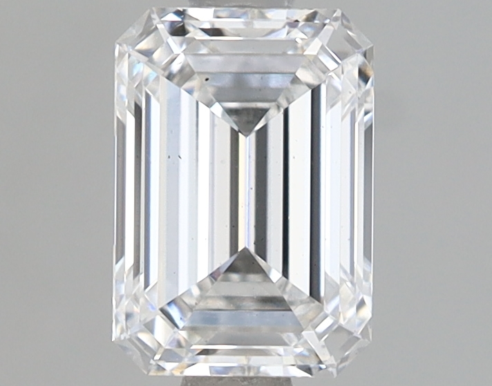 1.00 Carat Certified Loose Lab Grown CVD Diamond Emerald VS2 Color E Clarity