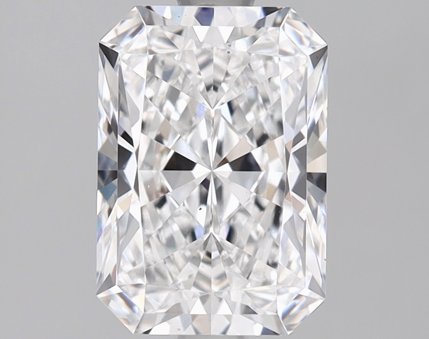 2.09 Carat Certified Loose Lab Grown CVD Diamond Radiant E Color VS2 Clarity