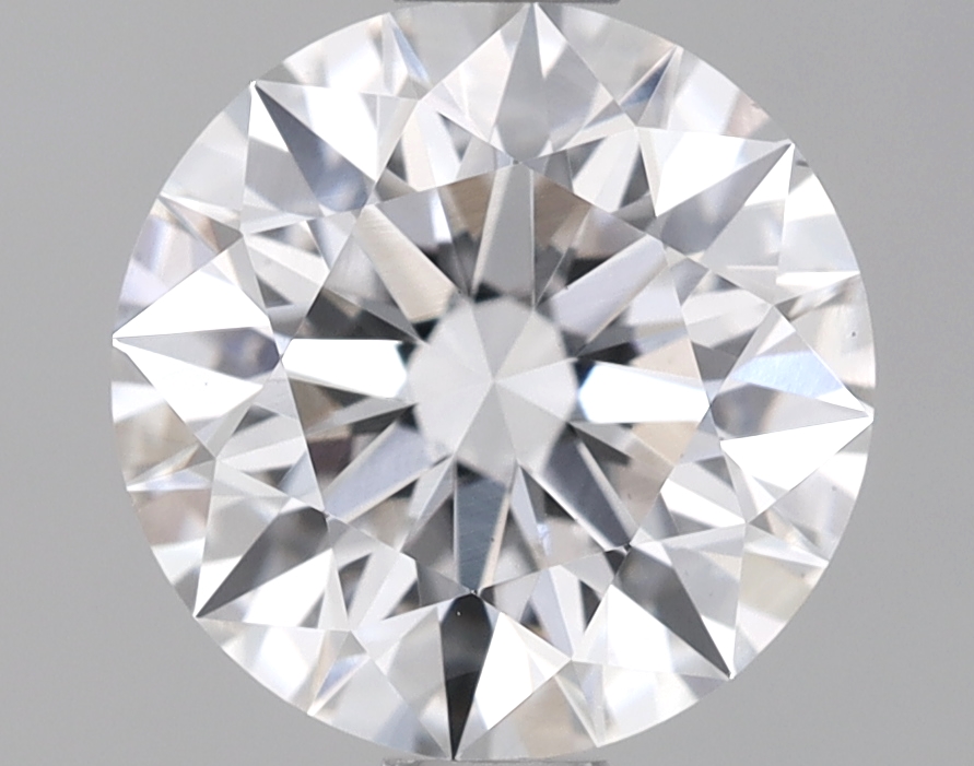 1.25 Carat Certified Loose Lab Grown CVD Diamond Round VS1 Color E Clarity