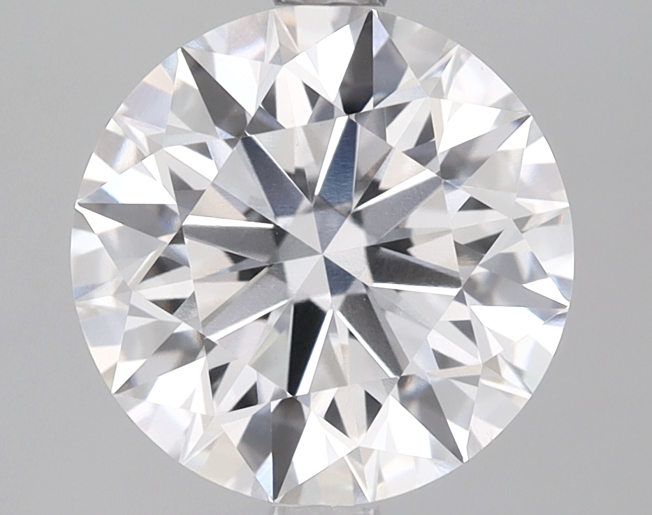 3.05 Carat Certified Loose Lab Grown CVD Diamond Round VVS2 Color E Clarity