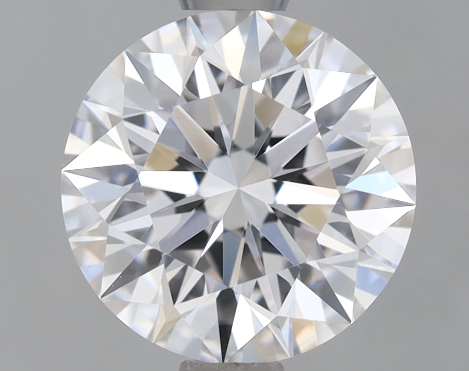 1.28 Carat Certified Loose Lab Grown CVD Diamond Round F Color VVS1 Clarity